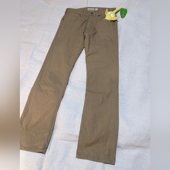 2 For $60! Patagonia Organic Cotton Flat front pants mens 30 32 - Picture 2 of 11